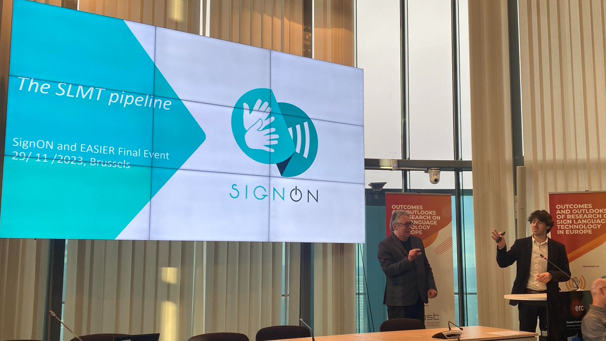 SignON's Scientific Coordinator @DShterionov explains the different steps and technologies involved in automatically translating between sign languages and spoken/written languages - the Sign Language Machine Translation (SLMT) pipeline.