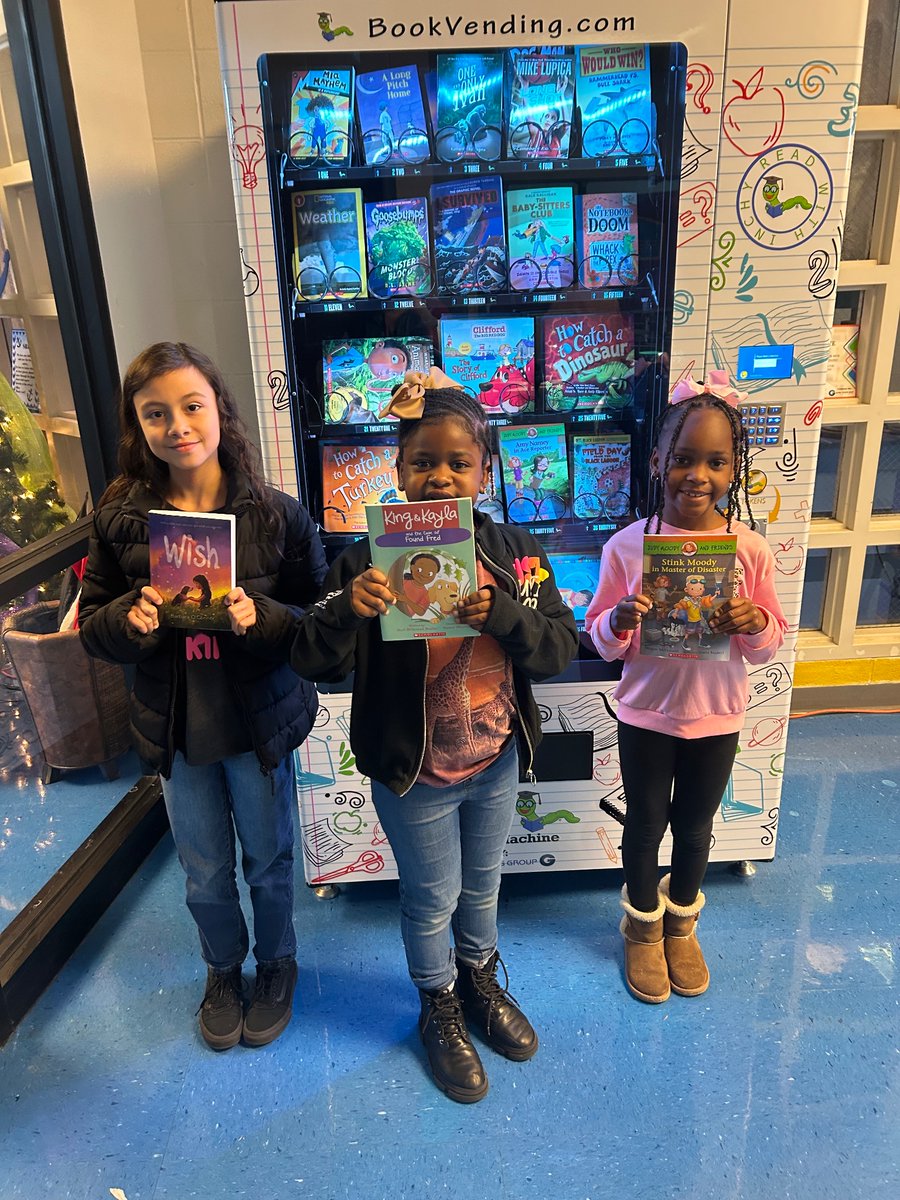 Jessica Pearson (@mspearson4) on Twitter photo Winner, winner, turkey dinner! These leaders won a book from the book vending machine for completing their Turkey Fluency Challenge over the Thanksgiving break. Keep working hard! <a href="/AudreyChatman4/">Dr. Audrey Chatman</a> <a href="/StemleyRoad/">Stemley Road Elementary School</a> Winner, winner, turkey dinner! These leaders won a book from the book vending machine for completing their Turkey Fluency Challenge over the Thanksgiving break. Keep working hard! <a href="/AudreyChatman4/">Dr. Audrey Chatman</a> <a href="/StemleyRoad/">Stemley Road Elementary School</a>