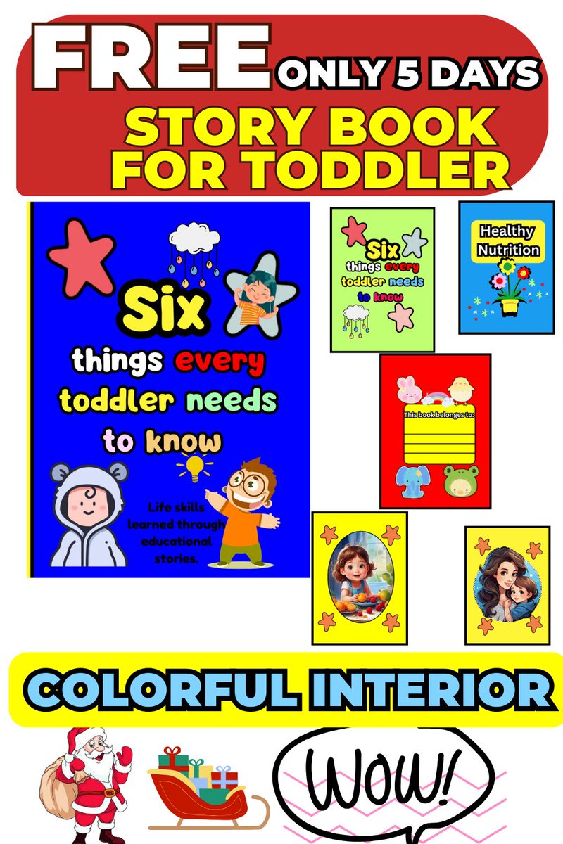 a.co/d/iVaTsov
 Teaching Essential and Special Skills in a Unique Way, Accompanied by Engaging and Educational Stories#freekidsbook #FreeDownload #freegift #childrengifts #toddlerbooks #toddlerstories #toddlerstorytime