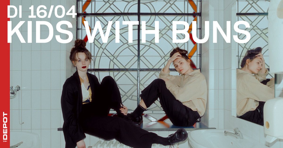 #NIEUW — KIDS WITH BUNS op DI 16/04

Onze artist in residence Kids With Buns weet harten te veroveren. Vandaag genomineerd voor de MIA's, dit voorjaar live in Het Depot. Tot dan.

→ Tickets on sale op WO 06/12 om 12.00 uur
→ Info &amp; tickets via tinyurl.com/kwb2-hdp