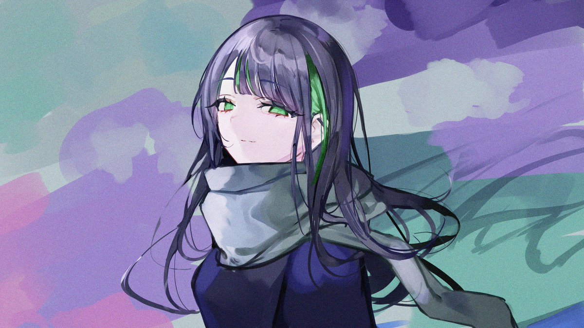 「【お仕事】M様さんの【夜撫でるメノウ】カバー動画のサムネイラストを描かせていただ」|Mile お仕事募集中のイラスト