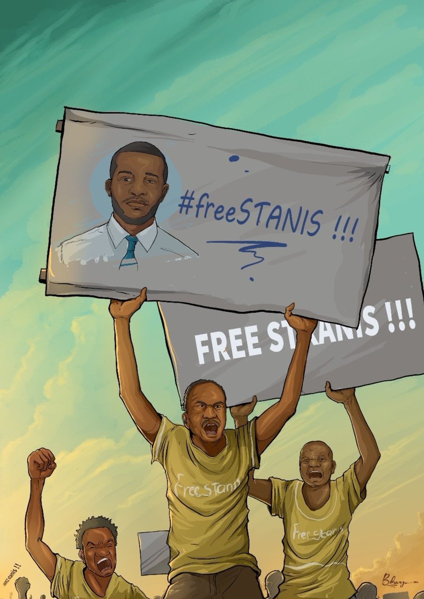 Nous ne t’oublions pas @StanysBujakera  🫶🏽✊🏽
#FreeStanis
