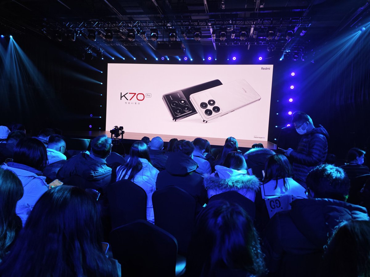 Redmi K70 series just launched @Xiaomi HQ