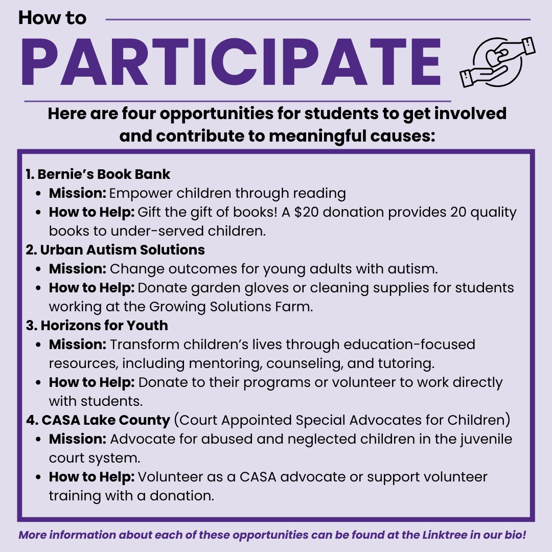 Embrace the spirit of Giving Tuesday with us! On Tuesday, November 28, join the global movement of generosity. Swipe left to learn about the significance of Giving Tuesday and how you can make a difference this year in the Chicago area!

#GivingTuesday