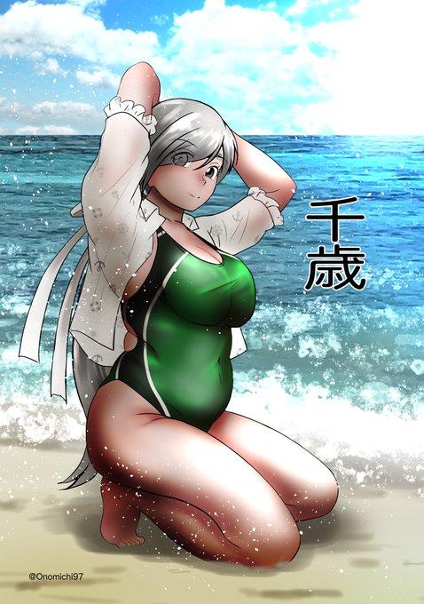 浜の千歳 今まであまり描いてなかったけど美女よね  #艦これ版真剣お絵描き60分一本勝負_20231129