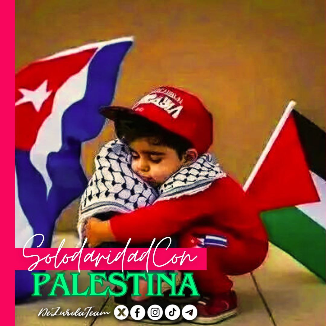 Solidaridad con Palestina, #DeZurdaPor la paz para su pueblo.
#FreePalestina 
#DeZurdaTeam 🤝🐲