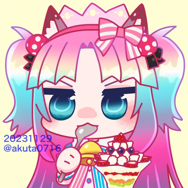 友人のアイコンを描いた! 