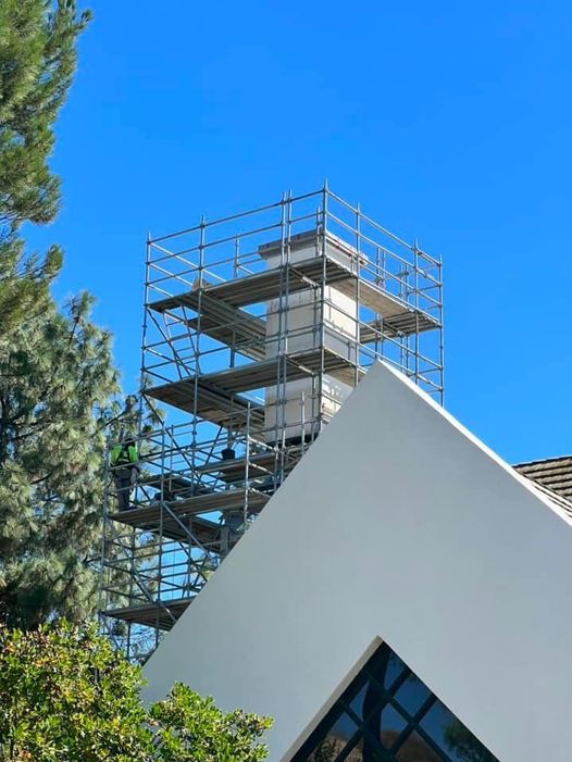 CelltechCorp's tweet image. Another site going up! #concealment #camouflage #antenna #telecom