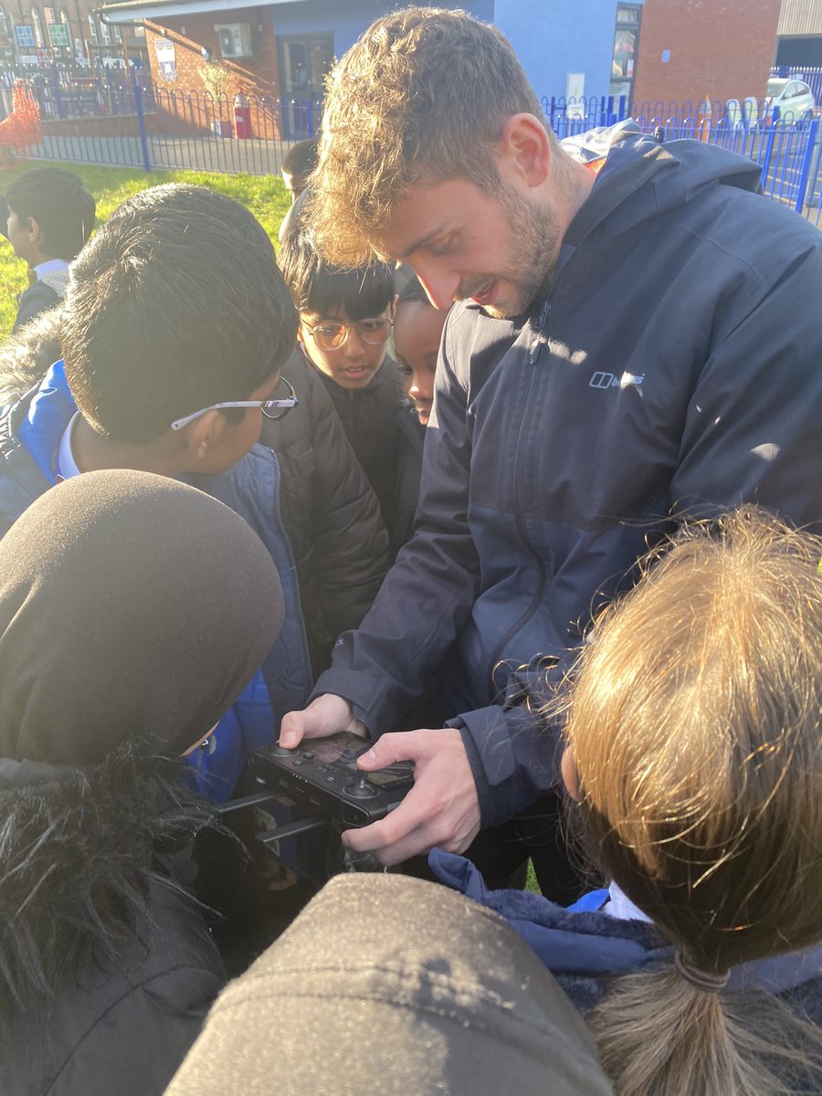 ASFAP5's tweet photo. Capturing stunning drone footage of Adderley Park. Children’s excitement soared as high as the drones above. 🌳☀️ https://t.co/9tWESgkQ0E