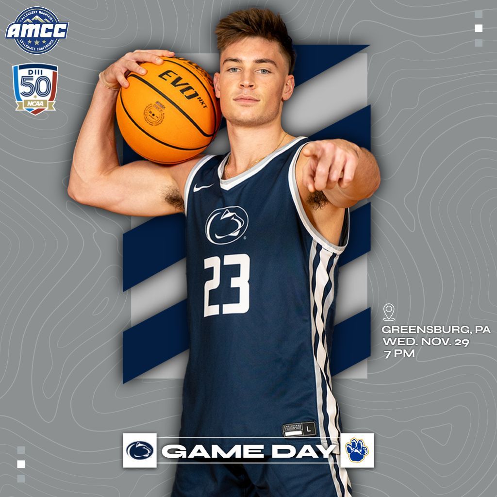 Hitting the road for AMCC game number one!
🏀#GameDay
🆚Pitt-Greensburg
⏰7 p.m.
📍Chambers Hall Gymnasium | Greensburg, Pa.
📊 buff.ly/2SOmS8M 
📺 buff.ly/2BhQOAl 

#d3hoops