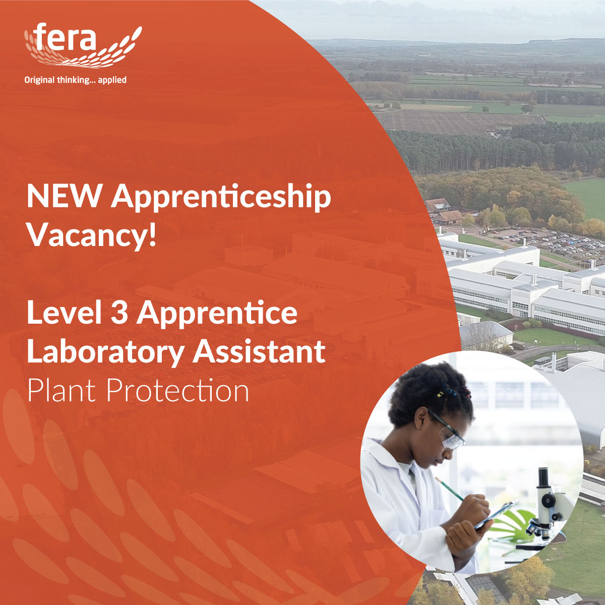 📣 NEW Apprenticeship Vacancy! 🧪 Supporting in the core laboratories ⚡ Responding to emergency delivery needs as they arise 🌱 Driving transformation in the plant protection program Click to apply or find out more > hubs.ly/Q02bm8gz0