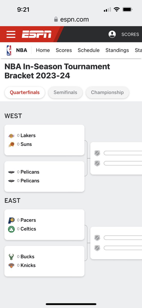 Tough draw for the @PelicansNBA ! 🤣 @espn @FearTheBrown