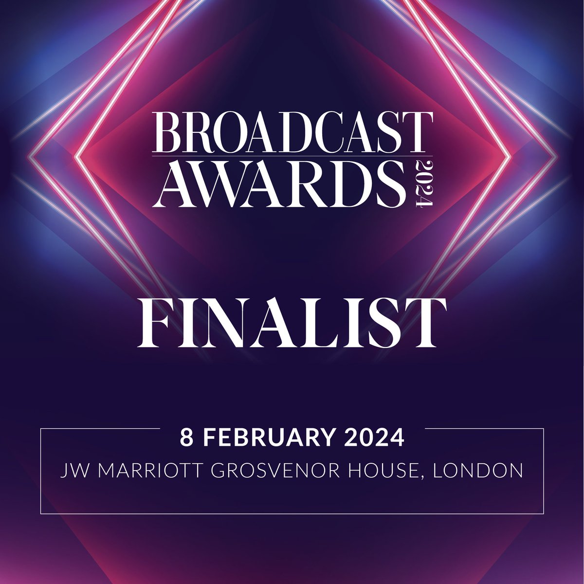 We're thrilled our talented team here at Twofour have bagged three nominations at the @BroadcastAwards Best Independent Production Company Best Original Programme - I Kissed A Boy Best Multi Channel Programme - I Kissed A Boy #BroadcastAwards #BA2024 @danniiminogue @bbcthree