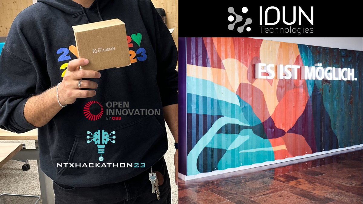 A set of <a href="/IDUNTech/">IDUN Technologies - EEG Earbuds</a> Guardian Neuro Earbuds has arrived at the ÖBB Open Innovation Factory for the <a href="/NeuroTechX/">NeuroTechX</a> #Hackathon. More info on in-ear #EEG here: iduntechnologies.com <a href="/unsereOEBB/">ÖBB</a> #innovation #neurotechnology