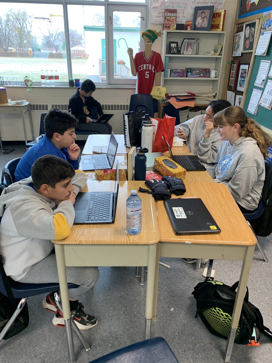 Cyclones look to the future! Grade 7B worked with Junior Achievement to attend virtual workshops presented by leading professionals in a variety of careers! Career options are a superpower! <a href="/ClaraHowitt/">Dr. Clara Howitt</a> <a href="/gecdsbpro/">GECDSB PR</a>
