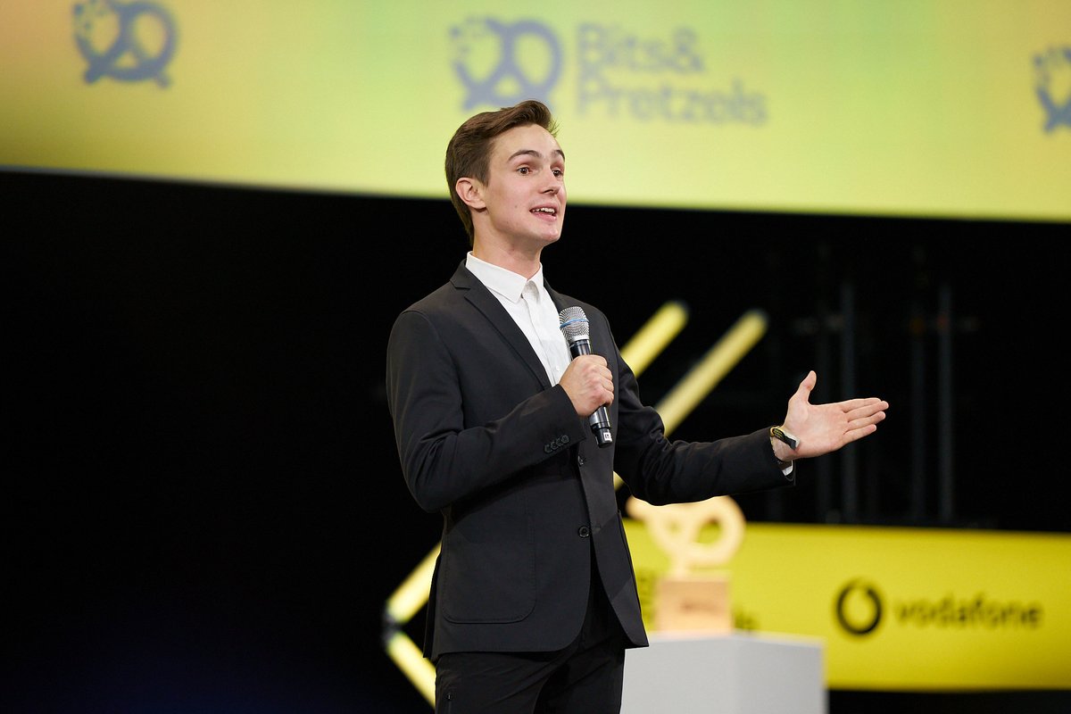 Bits & Pretzels (@bitsandpretzels) on Twitter photo 🚀 <a href="/STARTUPTEENS/">STARTUP TEENS</a> & <a href="/bitsandpretzels/">Bits & Pretzels</a> 2023 highlight Stefan Neuber, winner of Pitch Day!
At #bits23, he impressed Europe's #startup world with his app, MatheX. 👏 🚀 <a href="/STARTUPTEENS/">STARTUP TEENS</a> & <a href="/bitsandpretzels/">Bits & Pretzels</a> 2023 highlight Stefan Neuber, winner of Pitch Day!
At #bits23, he impressed Europe's #startup world with his app, MatheX. 👏