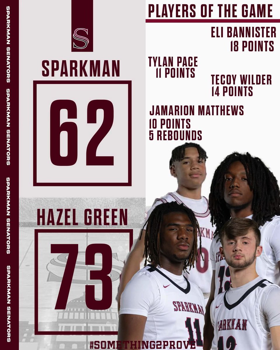 SparkmanHoops's tweet image. #SOMETHING2PROVE