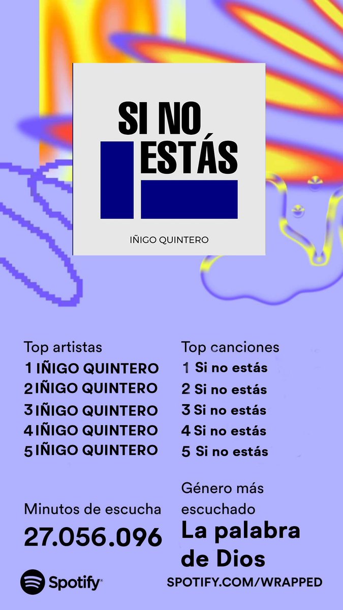 grenheir's tweet photo. Mi spotify wrapped ☺️ https://t.co/tIT74thTSM