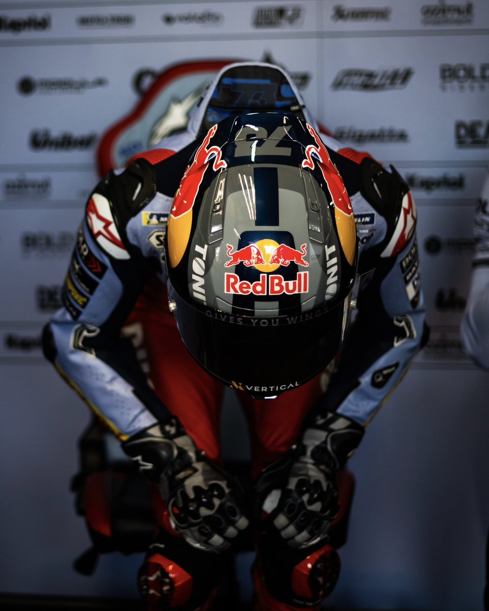 GresiniRacing's tweet photo. Time to rest @alexmarquez73?! https://t.co/RfHstzFqvI