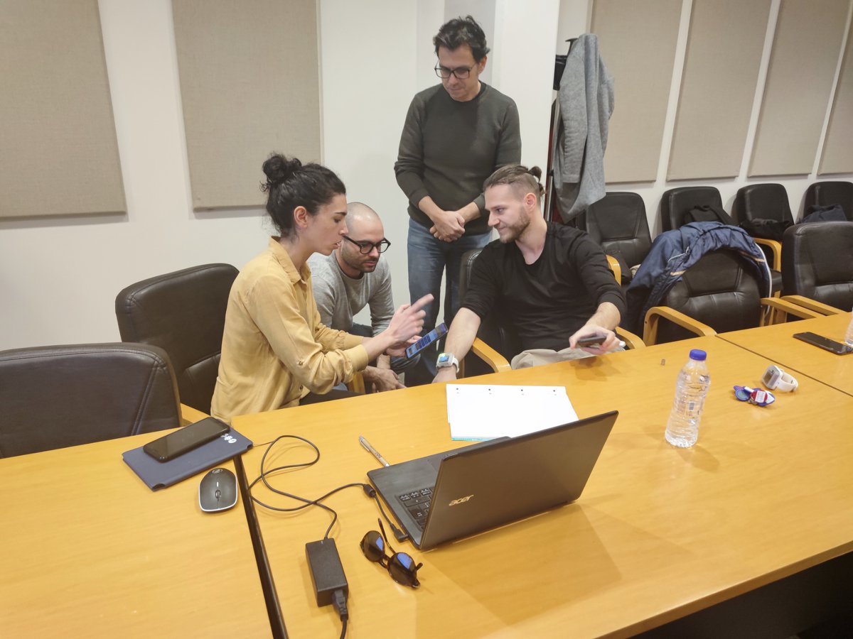 iTRIER_EMS's tweet image. 🚀Brainstorming &amp;amp; productivity mode on☄️! The @iTRIER_EMS partners from @ISENSE_GROUP &amp;amp; @CRIMEDIM met in Athens 🇬🇷 to refine the interface and functionality of our #Triage #Management solution from 23 to 25 of November! 
#disastermanagement #pcp #procurement #euresearch