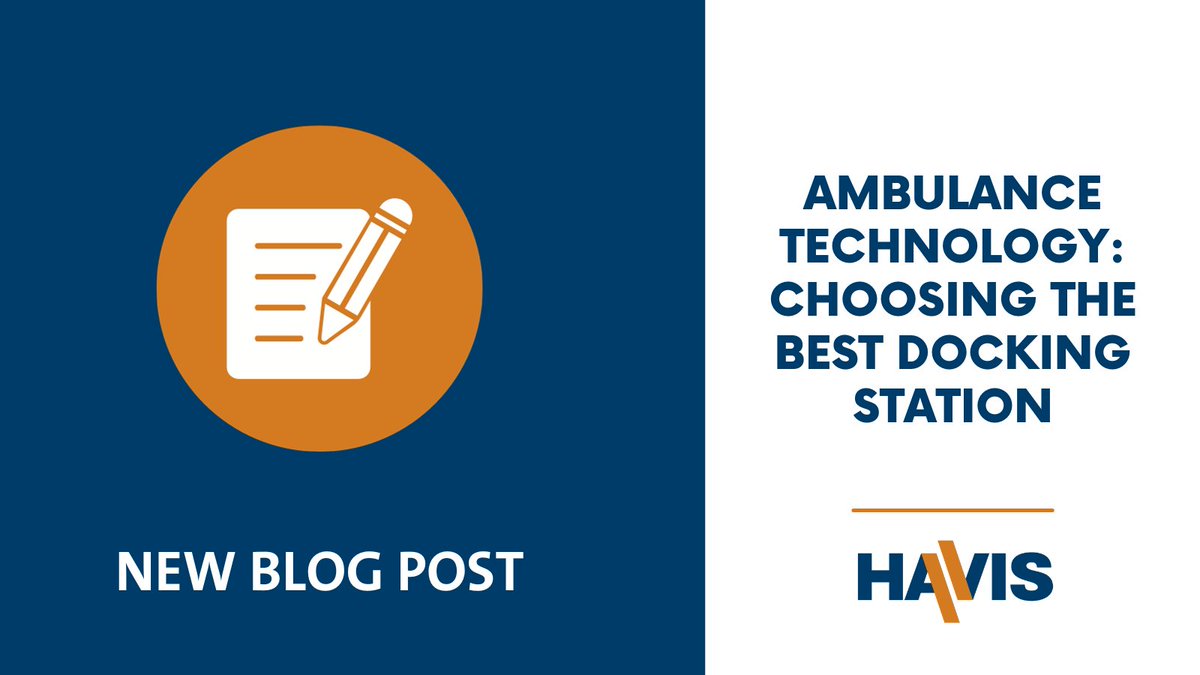 havisinc's tweet image. Ensure reliable power delivery &amp;amp; accessibility with Havis rugged docking solutions in high-pressure situations. Our latest blog post dives deep into the revolutionary integration of technology for Emergency Medical Services.

havis.com/blog/ambulance…

#havisequipped #emstechnology