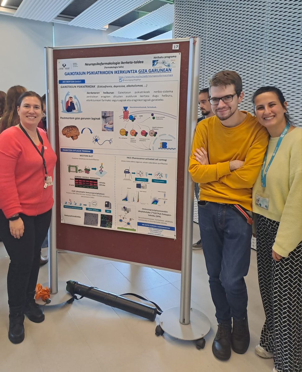 Neuropsychophar's tweet photo. #Neuroscienceday @upvehu @CIBERSAM @biobizkaia https://t.co/uUlJrpGk3n