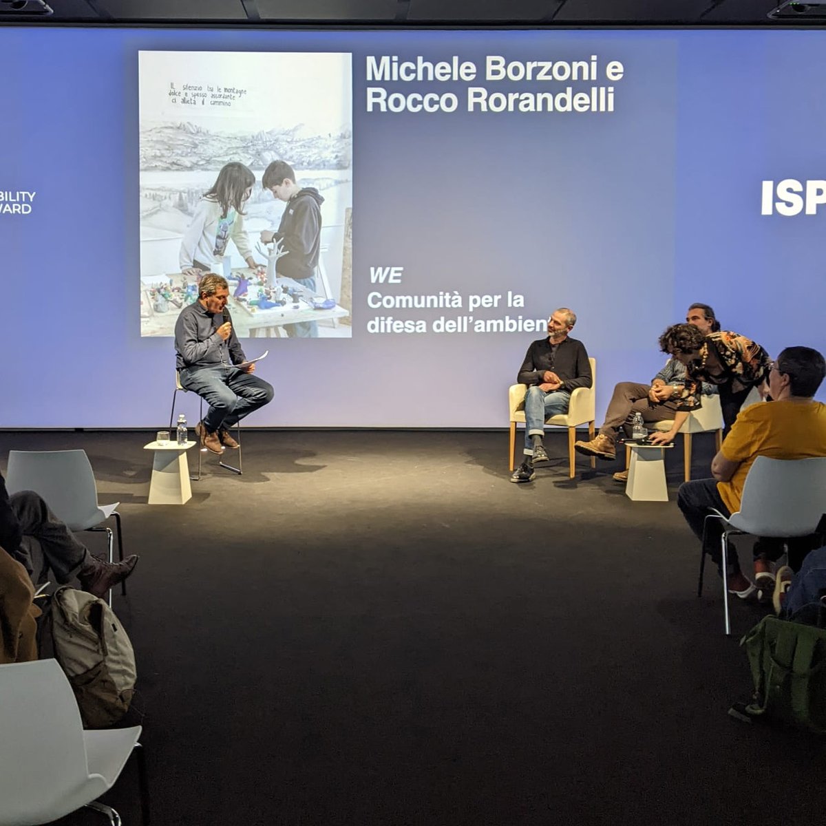 RRorandelli's tweet photo. Great conversation with @mariocalabresi at the ISPA Award ceremony. https://t.co/itIya21cNd