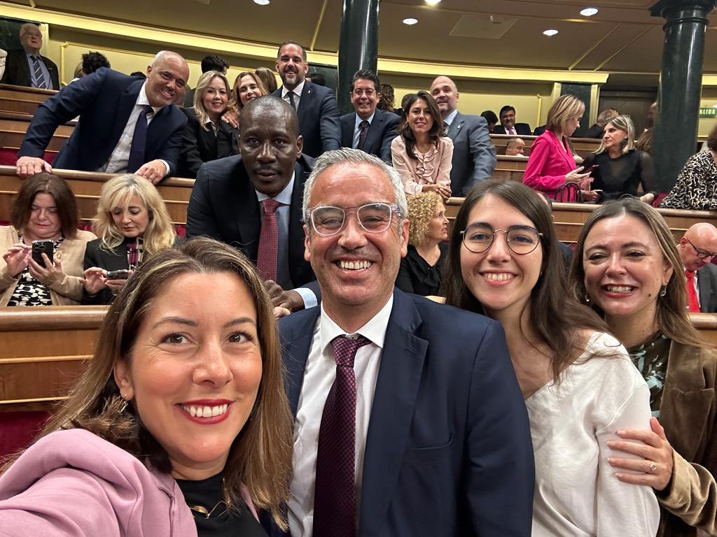 Parlamentarios/as canarios en la sesión de apertura de la XV Legislatura 

#XVLegislatura