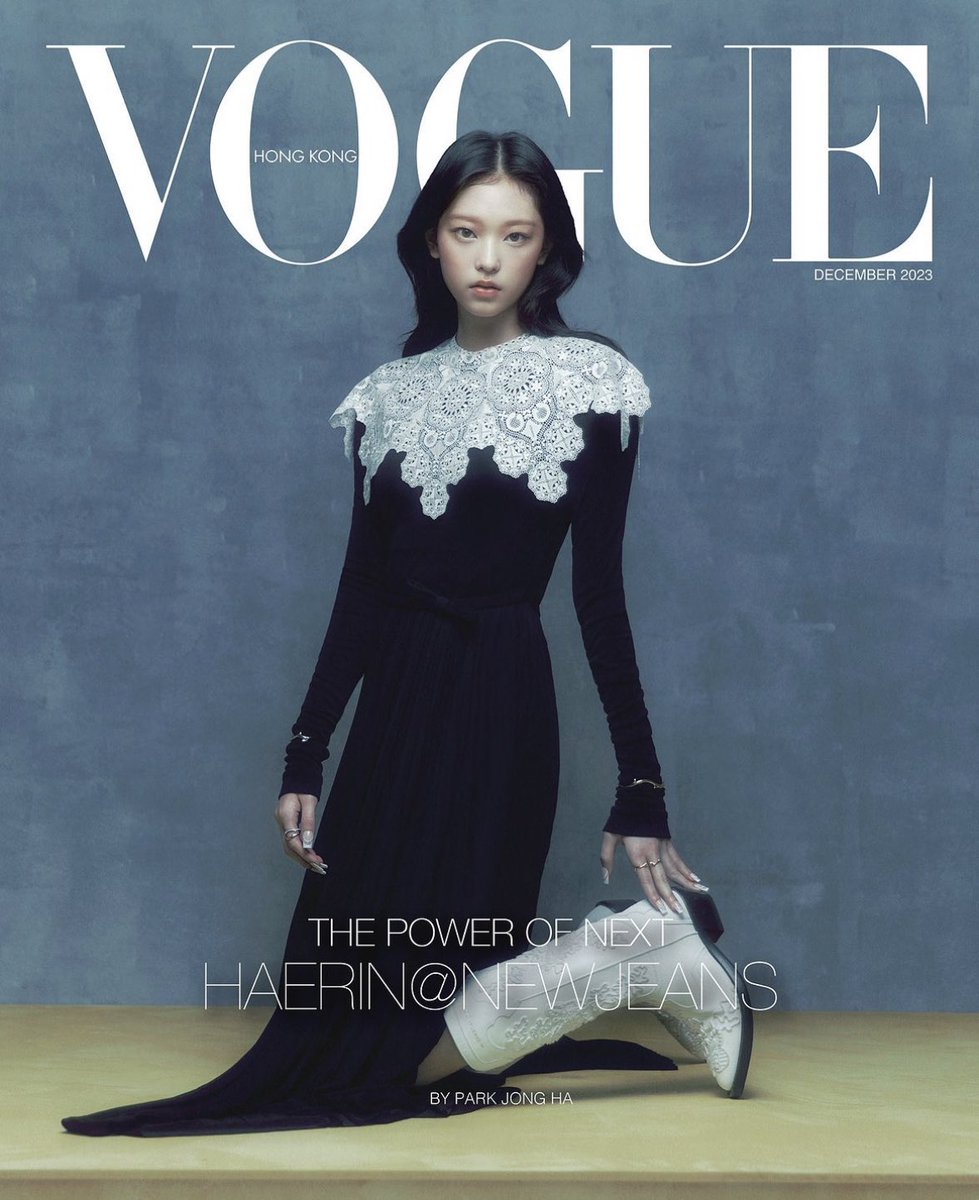 HAERIN’S FIRST INTERNATIONAL COVER AND ITS FOR VOGUE HONG KONG??? 

#Haerin #DiorCruise #DiorJoaillerie