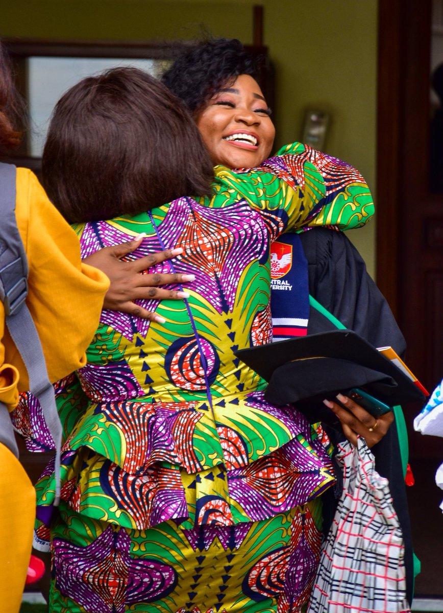 centralunivgh's tweet photo. Some exciting moments from the 22nd Congregation Ceremony. The embrace of congratulations from family and friends!

#graduation 2023🎓 
#getthecentraldegree https://t.co/PUZW04d9RL