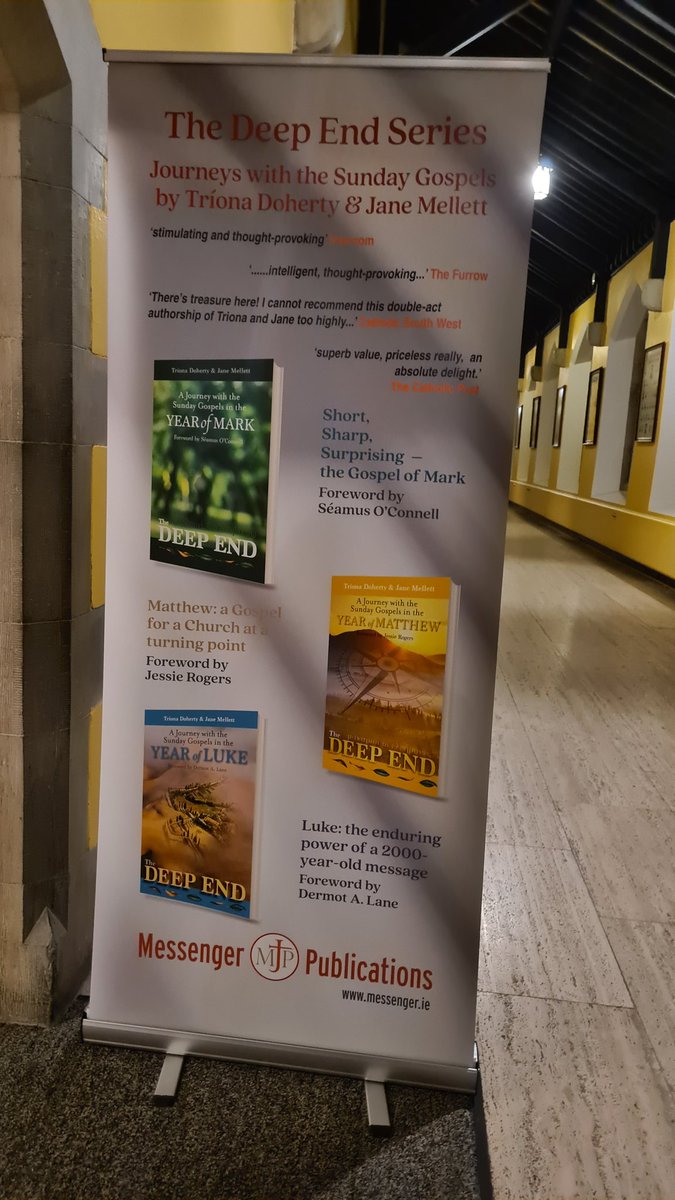 Jane Mellett (@janemellett) on Twitter photo Thanks to all who helped us to celebrate #TheDeepEnd Mark last night <a href="/StPatsMaynooth/">St Patrick's Pontifical University</a> particularly <a href="/MgrPublications/">Messenger Pubs</a> for their constant support, Rev. Trevor Sargent for launching & all those who have made this series of books possible through their support & friendship. Thanks to all who helped us to celebrate #TheDeepEnd Mark last night <a href="/StPatsMaynooth/">St Patrick's Pontifical University</a> particularly <a href="/MgrPublications/">Messenger Pubs</a> for their constant support, Rev. Trevor Sargent for launching & all those who have made this series of books possible through their support & friendship.