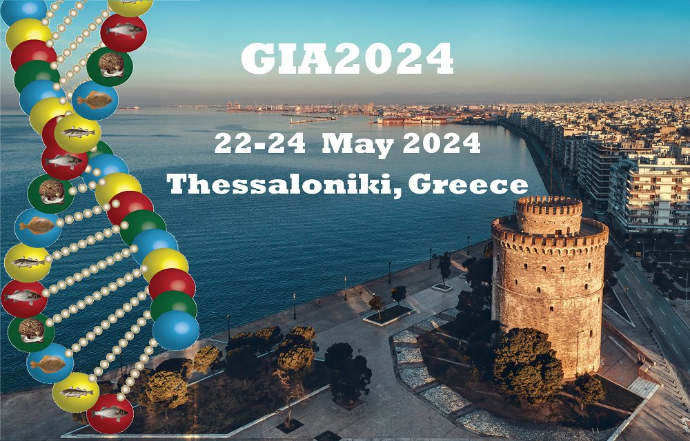 The next Genomics in Aquaculture conference will take place 22-24 May 2024, join us in beautiful Thessaloniki!! Abstract submission deadline 15th January 2024, all details: websites.auth.gr/gia2024/