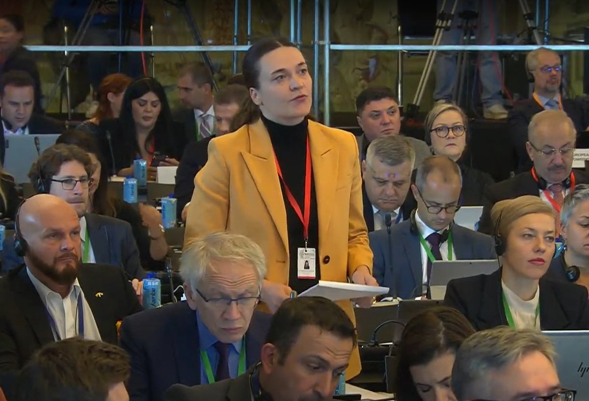 On 28 November, on the second day of the LXX #COSAC plenary, Radvilė Morkūnaitė-Mikulėnienė, the Chair of the Seimas Committee on #EUAffairs, said that united together we can help #Ukraine to defend itself and overcome the evil of Putin's Russia. #IPEXEU | @Morkunaite