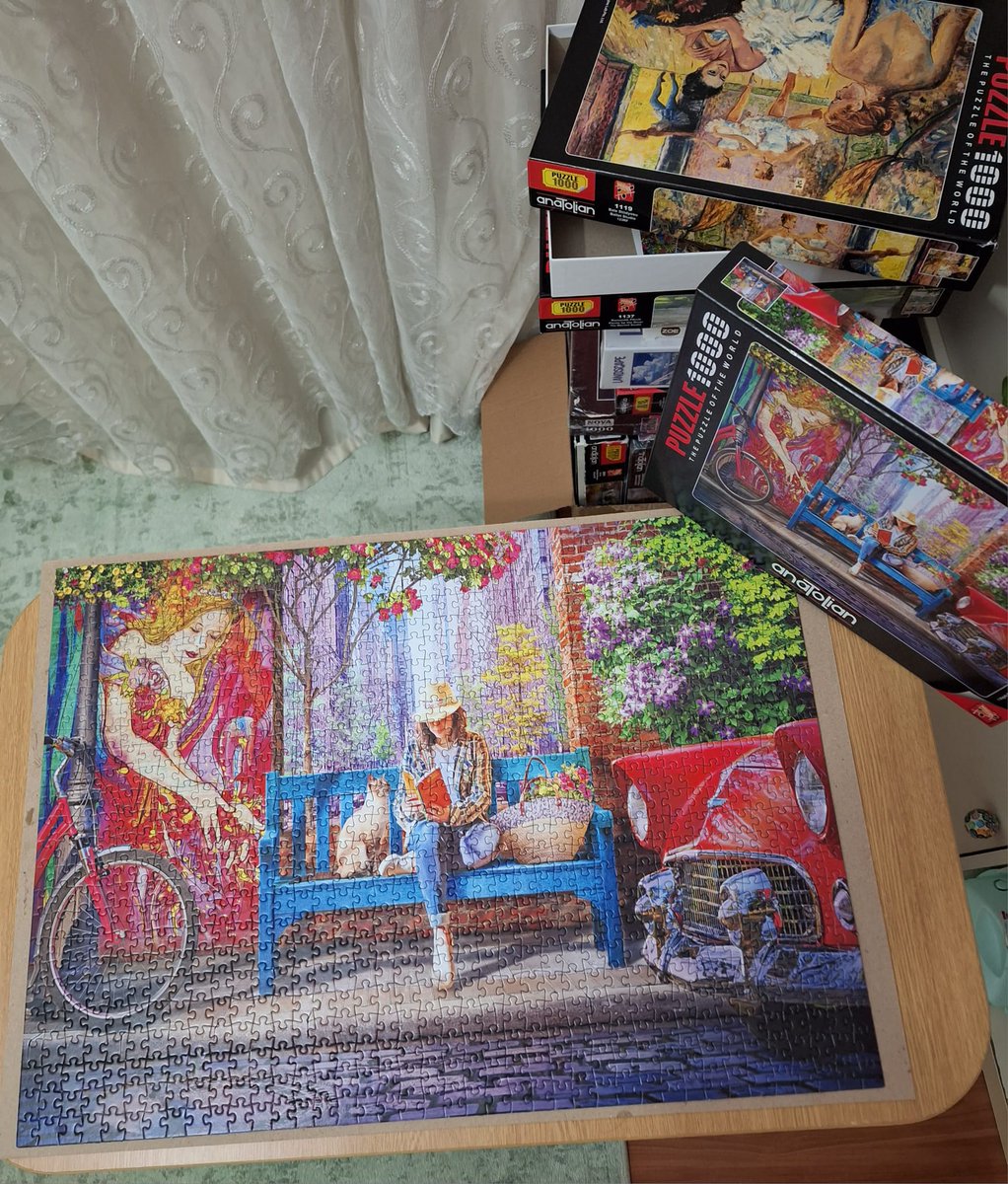 AnatolianPuzzle's tweet photo. Türk Puzzle Gücü (TPG)
Nazan Yakal  · 
Anatolian Puzzle
Puzzle Anatolian
1000 📷📷
Kitap Keyfi
1151
#tpg2024
2023/21
@AnatolianPuzzle #anatolian #anatolianpuzzle #puzzle #yapboz #kitapkeyfi https://t.co/KZyQW9XQRr