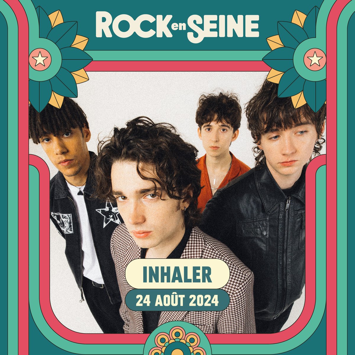 We’re happy to announce that we’ll be playing at @rockenseine, Paris on Saturday 24th August. Tickets on general sale at 12pm CET on Friday 1st December from: rockenseine.com/billetterie