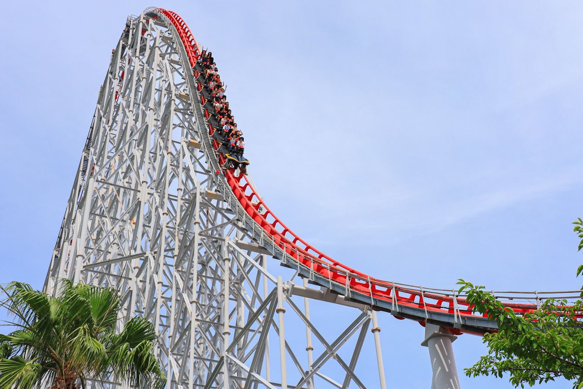 ナガシマスパーランド のジェットコースターは何台ある？🎢 桑名市に