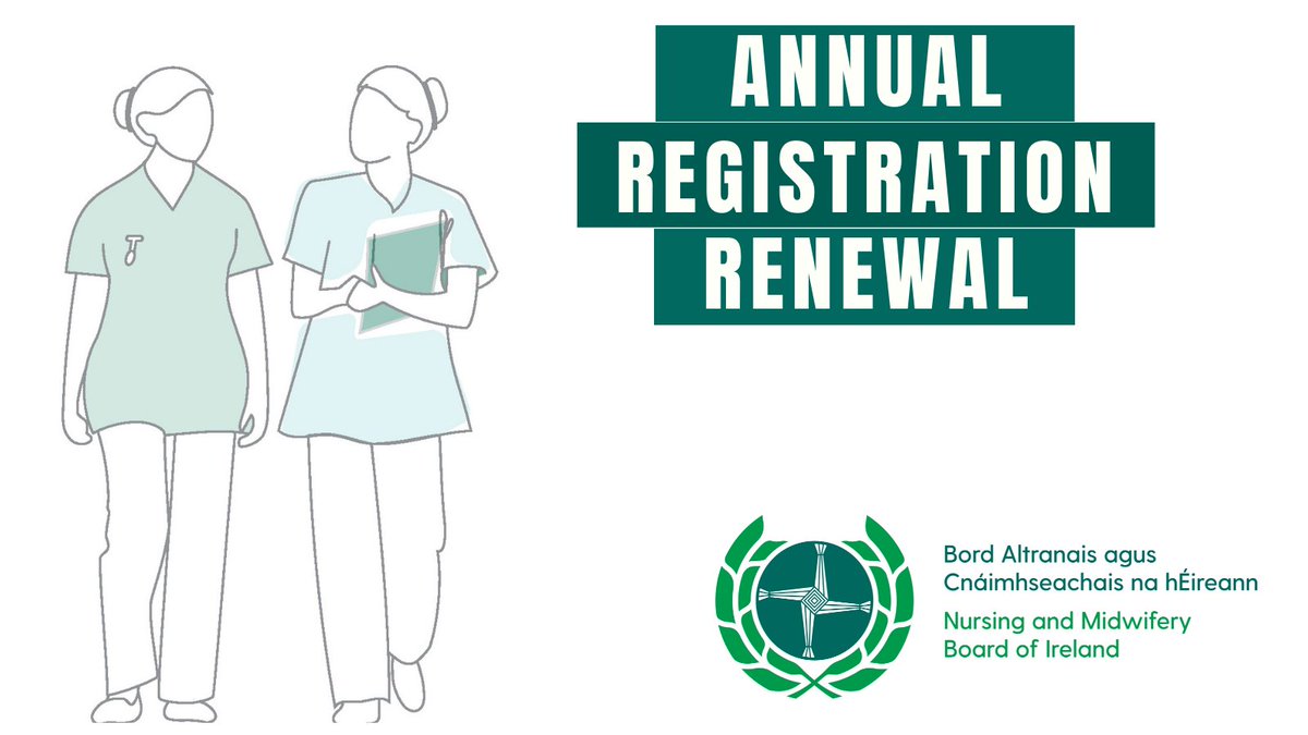 25% of nurses and midwives have renewed their registration for 2024 already. Thank you! Find out more about this year's renewal process or access supports to help you renew at: nmbi.ie/News/News/2024…