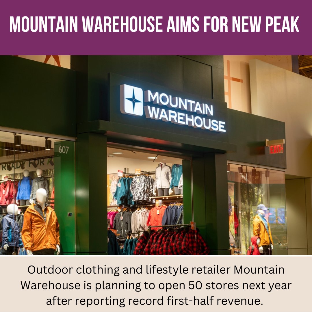 tutor2uEcon's tweet image. Great example of here of a business persuing an aggressive organic growth strategy. Mountain Warehouse had been helped by the closure of Topshop and Wilko stores which has made extra retail space available at attractive rents. #theme3micro #businessgrowth #retailing