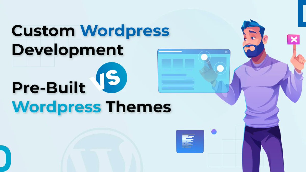 cmsminds's tweet image. Compares Custom WordPress Development with Wordpress Pre-built Themes - cmsminds.com/blog/custom-wo…

For more details contact us at : info@cmsminds.com or +1 (978) 455 4515

#customwordpressdevelopment #prebuiltwordpressthemes #cmsminds #customwordpressdevelopmentcompany