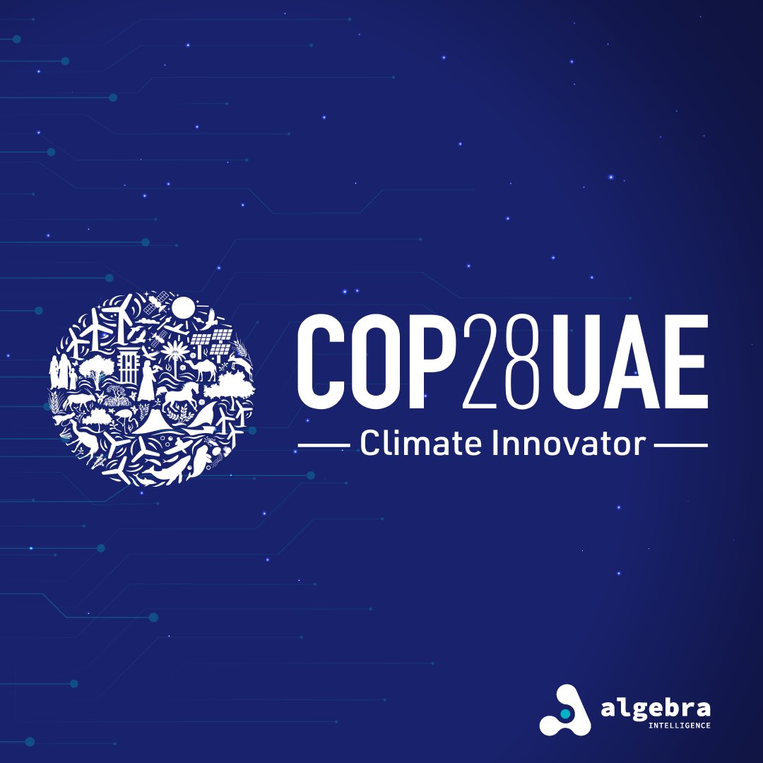 We are thrilled to announce that Algebra Intelligence is participating in COP28UAE.

Stay tuned for updates on our initiatives and highlights from this pivotal event!

.
#COP28UAE #Sustainability #ClimateAction #algebra_intelligence #GlobalLeadership