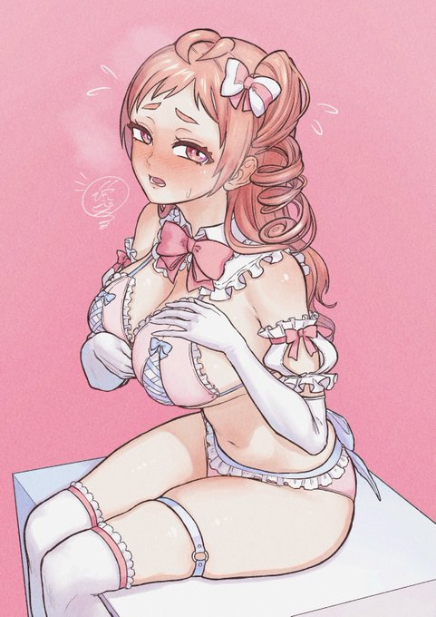 本日、いい肉の日はにくるちゃんのお誕生日なので、プレゼントにいい肉をアピールできる衣装をあげました。 