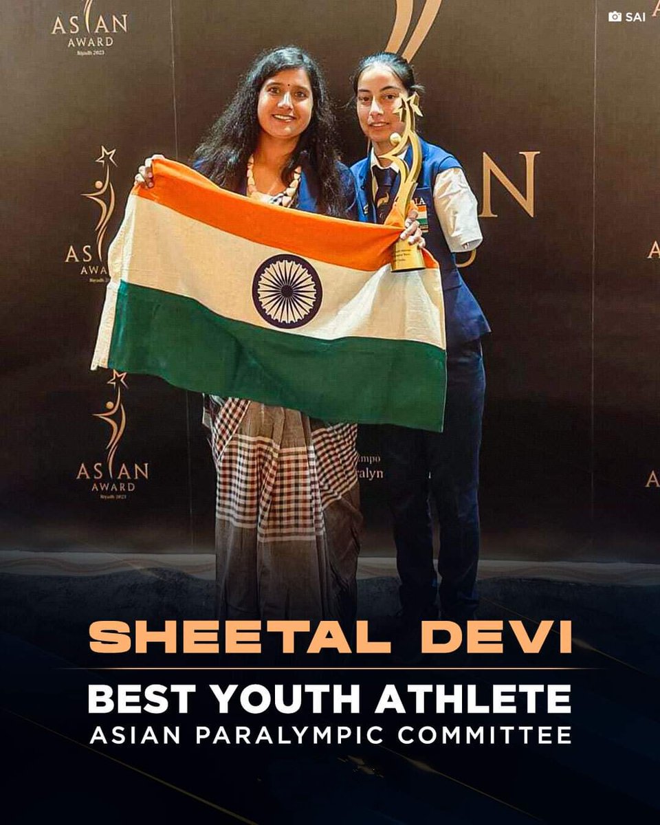 IndiaMarket_App's tweet photo. Indian para archer Sheetal Devi became the World No 1 in the women’s compound archery open category, according to the latest rankings release by World Archery.

#india #socialmedia #trending #sports https://t.co/3gkPfXtRKk