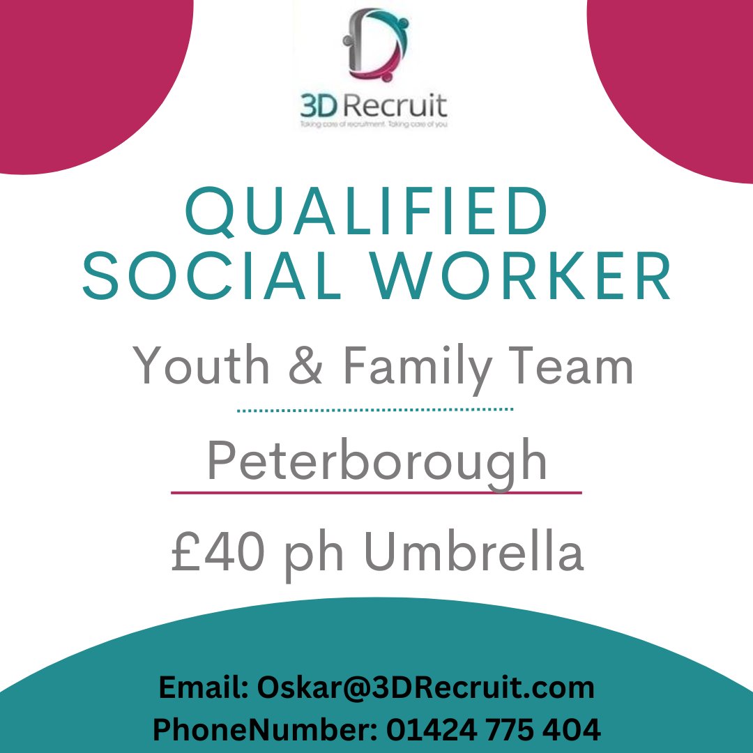 3D Recruit Social Work tweet media