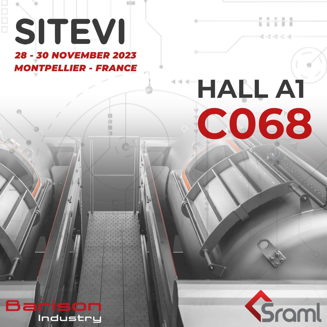 Sraml_machinery's tweet image. Are you ready to talk winemaking? Connect with Sraml and Barison Industry experts at SITEVI Montpellier.

𝐅𝐢𝐧𝐝 𝐮𝐬 𝐢𝐧 𝐇𝐚𝐥𝐥 𝐀𝟏, 𝐁𝐨𝐨𝐭𝐡 𝐂𝟎𝟔𝟖, where we can discuss custom solutions designed for your unique need.

#Sraml #winemaking #wineprocessing #winepress