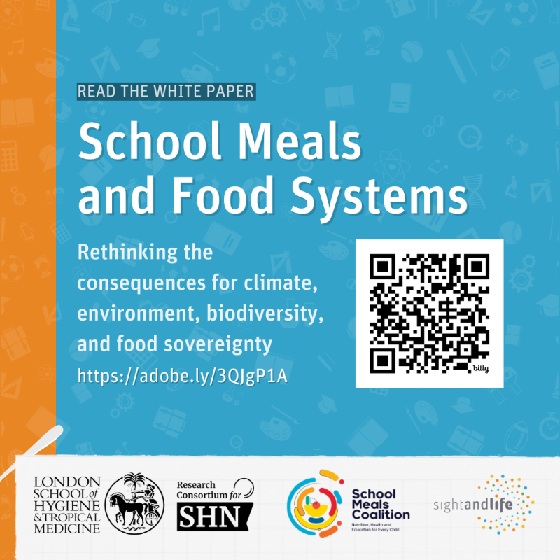 SightandLife's tweet photo. How can we adapt our #FoodSystems to a changing climate, while nourishing the next generation in our schools? 🍱

Scroll ➡️ to view our climate-friendly proposals in the visual below.

#COP28 #SustainableFuture
@LSHTM @SchoolMeals_ @KessoGabrielle @danamanquah @mathildafreymon