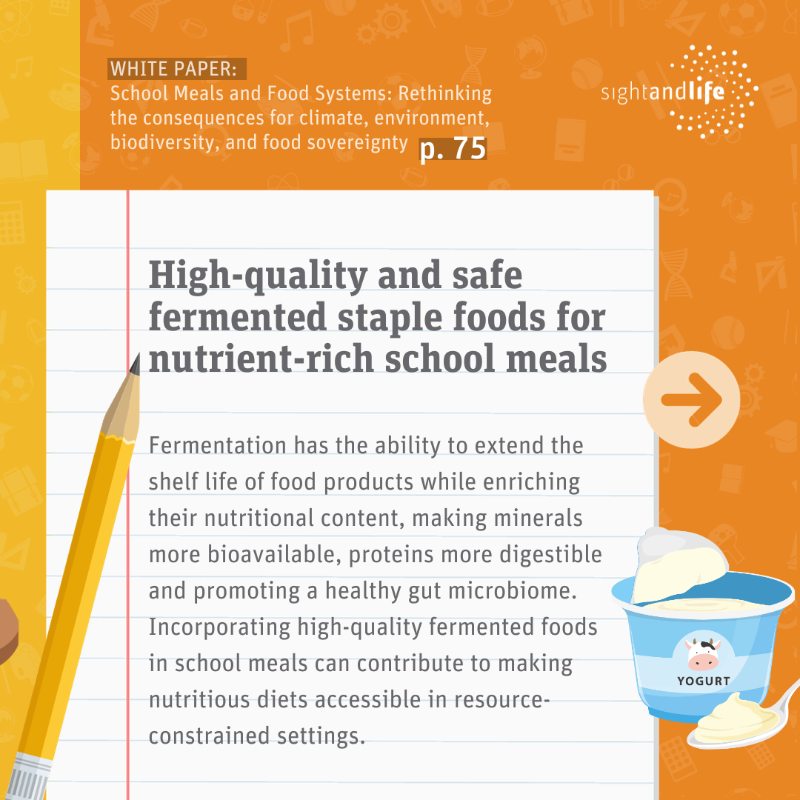 SightandLife's tweet photo. How can we adapt our #FoodSystems to a changing climate, while nourishing the next generation in our schools? 🍱

Scroll ➡️ to view our climate-friendly proposals in the visual below.

#COP28 #SustainableFuture
@LSHTM @SchoolMeals_ @KessoGabrielle @danamanquah @mathildafreymon