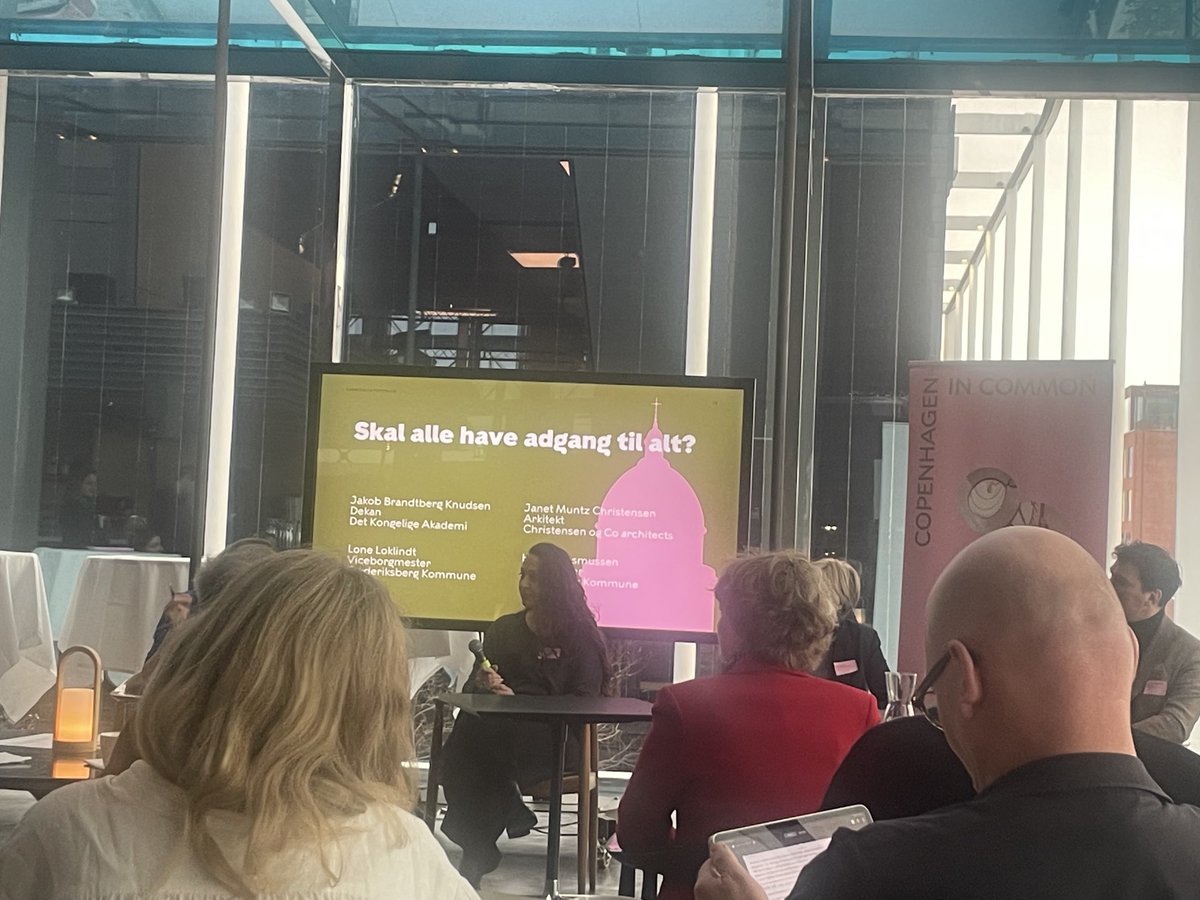 Skal alle have adgang til alt?
Det er den sidste debat på Arkitekturtopmødet i DRbyen. Dette er en vigtig debat, der lægger sig op ad temaet for sommerens UIA konference i København “Leave no one behind.”
Kan man tillade sig ikke at prioritere universelt design? Nej vel.