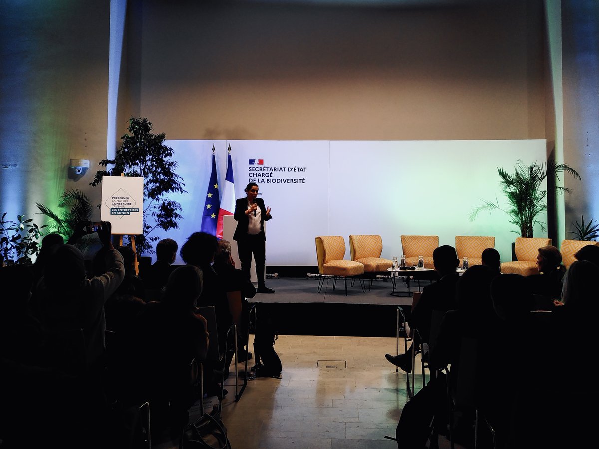 Sylvain BOUCHERAND (@s_boucherand) on Twitter photo La Ministre <a href="/sarahelhairy/">Sarah EL HAÏRY</a> réunit ce matin les entreprises afin d'amplifier leur mobilisation pour la #biodiversité avec intervention de @christophebechu.
Transformons les modèles économiques pour réduire les pressions sur la nature.
<a href="/bl_evolution/">BL évolution</a> <a href="/OFBiodiversite/">Office français de la biodiversité</a> <a href="/TNFD_/">TNFD</a> #SBTn #EEN La Ministre <a href="/sarahelhairy/">Sarah EL HAÏRY</a> réunit ce matin les entreprises afin d'amplifier leur mobilisation pour la #biodiversité avec intervention de @christophebechu.
Transformons les modèles économiques pour réduire les pressions sur la nature.
<a href="/bl_evolution/">BL évolution</a> <a href="/OFBiodiversite/">Office français de la biodiversité</a> <a href="/TNFD_/">TNFD</a> #SBTn #EEN