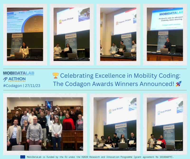 Blerina Spahiu (@blerinaspahiu) on Twitter photo Thrilled to announce that our team from <a href="/unimib/">Università degli Studi di Milano-Bicocca</a> has been awarded the 3rd prize for the <a href="/MobiDataLab/">MobiDataLab</a> Codagon! While it's a fantastic honor to be recognized for our hard work and dedication, what matters most is the knowledge and experience we've gained throughout this process 🚀😍 Thrilled to announce that our team from <a href="/unimib/">Università degli Studi di Milano-Bicocca</a> has been awarded the 3rd prize for the <a href="/MobiDataLab/">MobiDataLab</a> Codagon! While it's a fantastic honor to be recognized for our hard work and dedication, what matters most is the knowledge and experience we've gained throughout this process 🚀😍