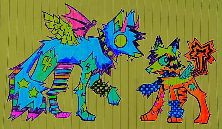 Sparkledog 4 and x #bfb #sparkledog #scenecore